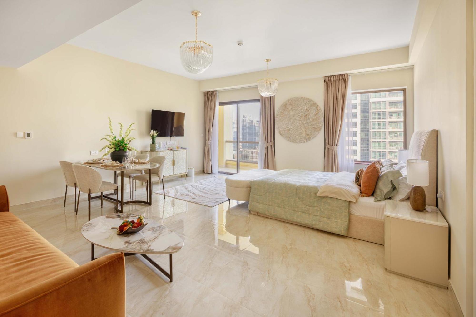 Happy Academia Jbr Apartment Dubai Bagian luar foto